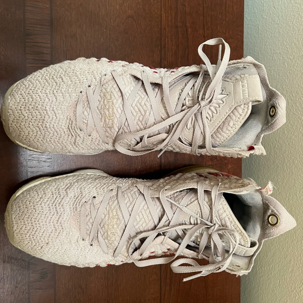Nike LeBron XVII PRM 17 Win/Win Harlem Fashion Row Desert Sand CT3466-001 - Picture 9 of 13